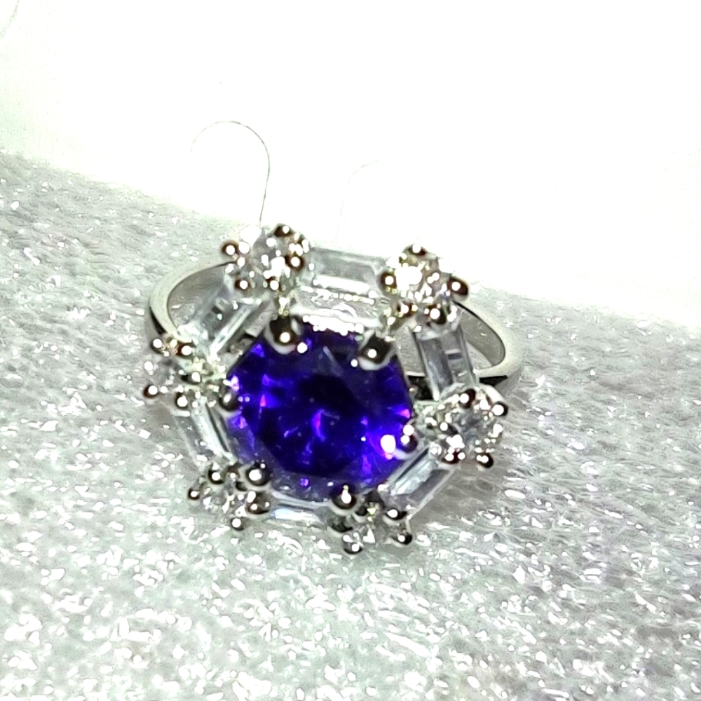 Amethyst Cocktail Ring - Picture 8 of 9
